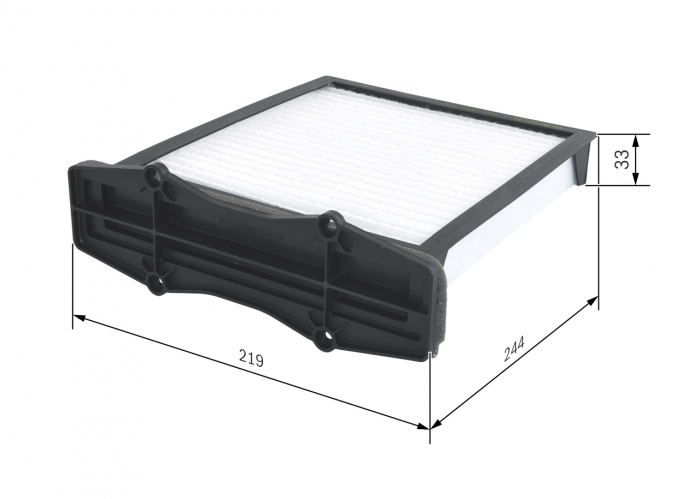 Filtru habitaclu BOSCH 1987432116 [1]