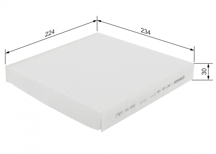 Filtru habitaclu BOSCH 1987432166 [4]