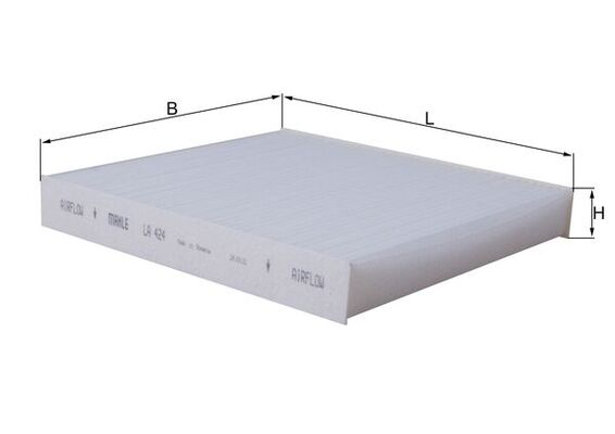 Filtru habitaclu KNECHT LA424 [1]