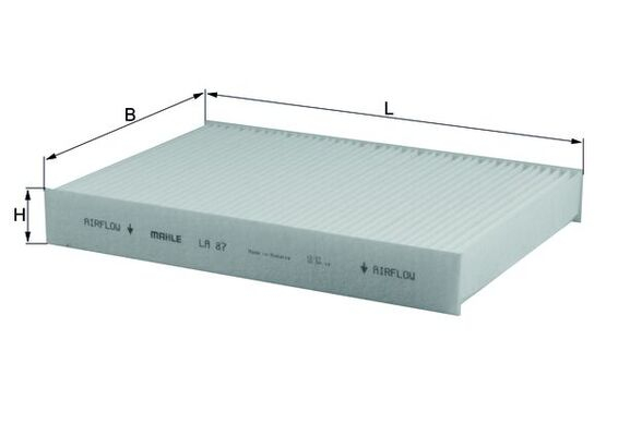 Filtru habitaclu KNECHT LA87 [2]
