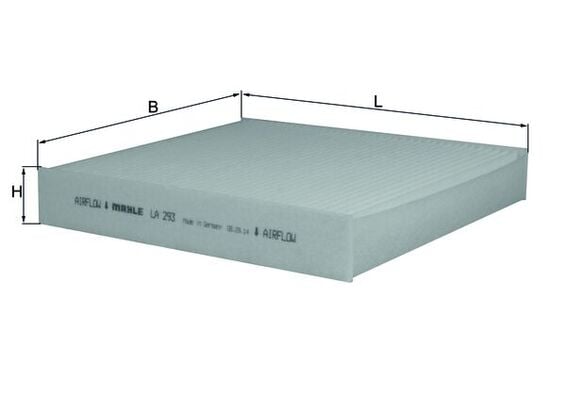 Filtru habitaclu KNECHT LA293 [1]