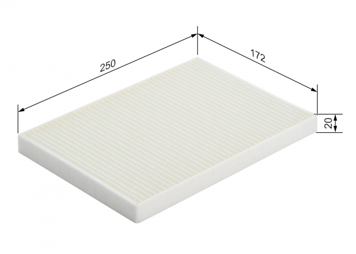 Filtru habitaclu BOSCH 1987432055 [1]