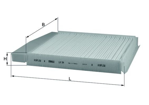 Filtru habitaclu KNECHT LA54 [1]