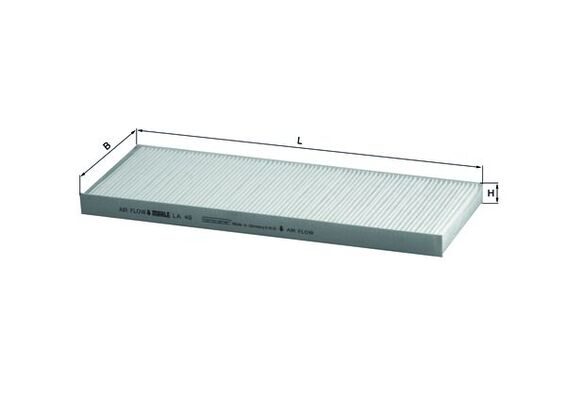 Filtru habitaclu KNECHT LA49 [2]