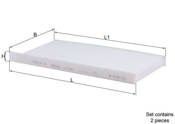 Filtru habitaclu KNECHT LA468/S [1]