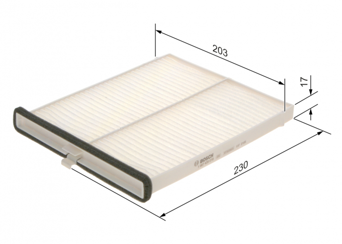 Filtru habitaclu BOSCH 1987435019 [4]