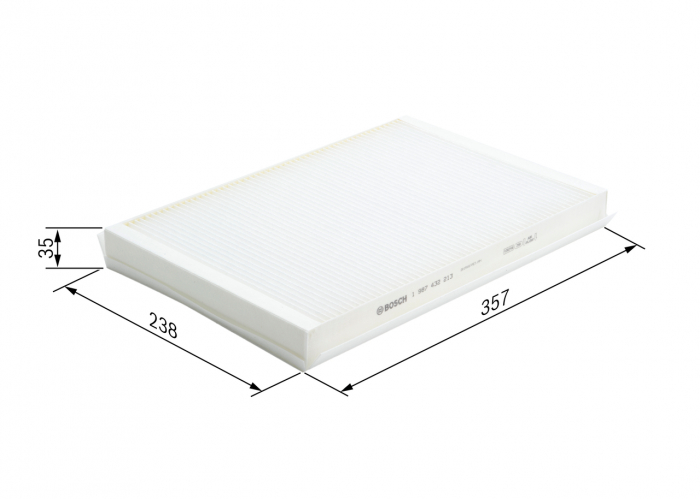 Filtru habitaclu BOSCH 1987432213 [2]