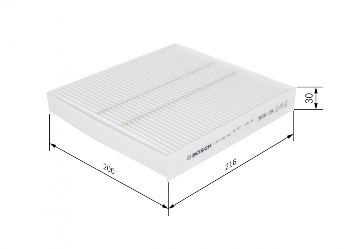 Filtru habitaclu BOSCH 1987432216 [2]