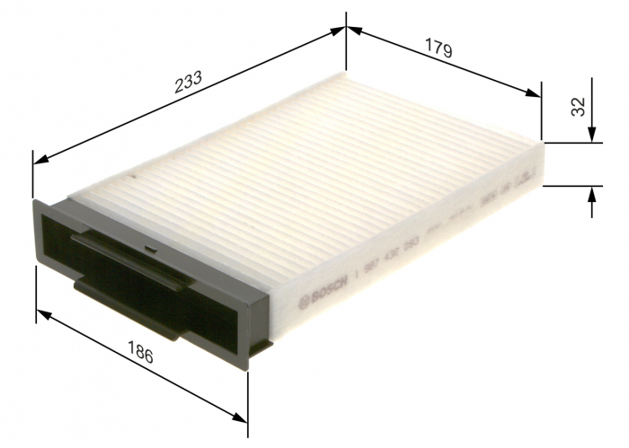 Filtru Habitaclu BOSCH 1987432093 [1]