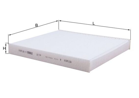 Filtru habitaclu KNECHT LA74 [1]