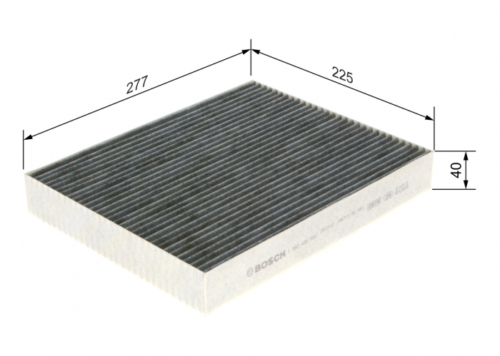 Filtru Habitaclu BOSCH cu carbon activ 1987435552 [2]