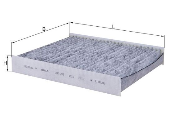Filtru habitaclu KNECHT cu carbon activ LAK293 [1]