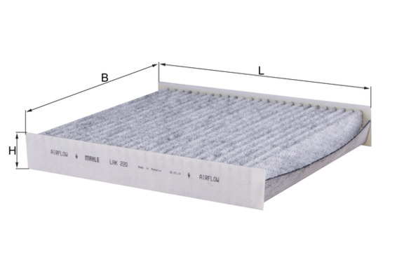 Filtru habitaclu KNECHT cu carbon activ LAK220 [1]