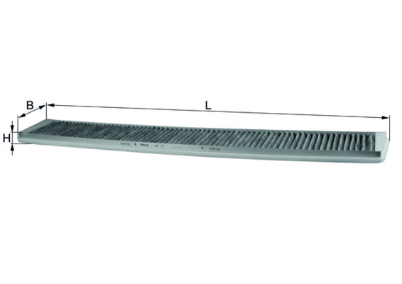 Filtru habitaclu KNECHT cu carbon activ LAK102 [1]