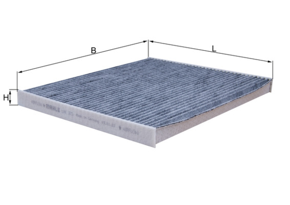 Filtru habitaclu KNECHT cu carbon activ LAK373 [1]