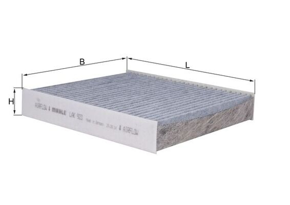 Filtru habitaclu KNECHT cu carbon activ LAK923 [2]
