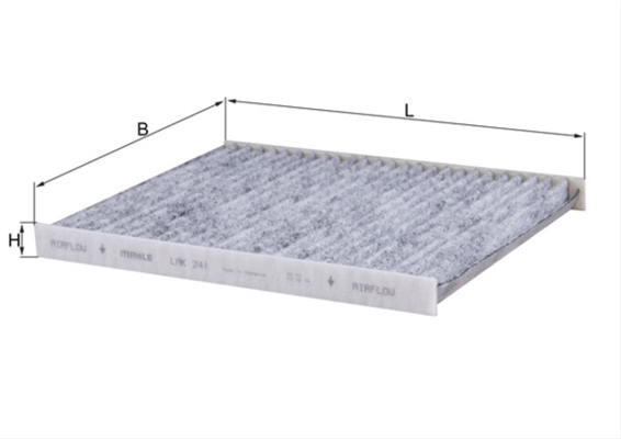 Filtru habitaclu cu carbon activ MAHLE LAK241 [1]