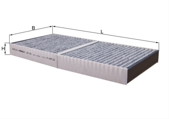 Filtru habitaclu cu carbon activ MAHLE LAK246 [3]