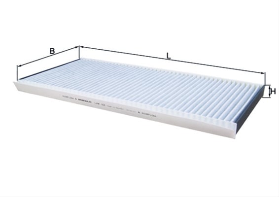 Filtru habitaclu cu carbon activ MAHLE LAK62 [1]