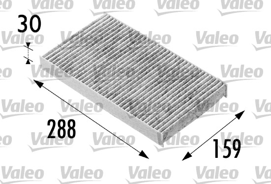 Filtru habitaclu cu carbon activ VALEO 698687 [1]