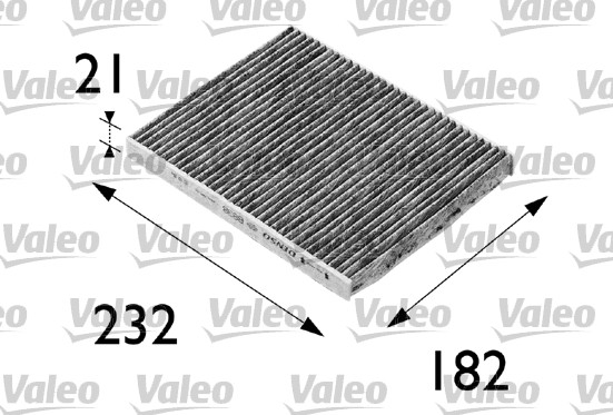 Filtru habitaclu cu carbon activ VALEO 698692 [3]