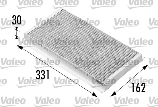 Filtru habitaclu cu carbon activ VALEO 698710 [1]