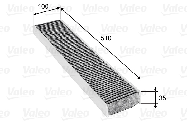 Filtru habitaclu cu carbon activ VALEO 698745 [3]