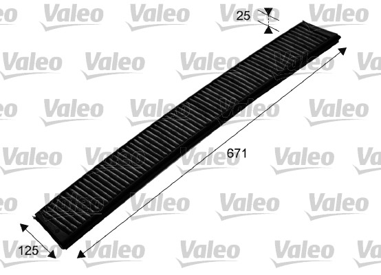 Filtru habitaclu cu carbon activ VALEO 698750 [4]