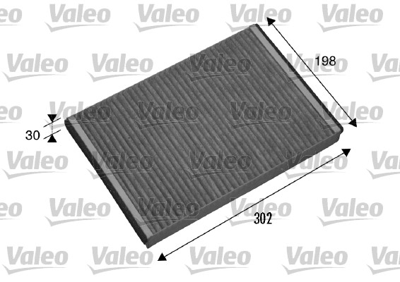 Filtru habitaclu cu carbon activ VALEO 698875 [4]