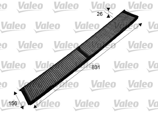 Filtru habitaclu cu carbon activ VALEO 715503 [1]