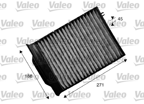 Filtru habitaclu cu carbon activ VALEO 715539 [1]