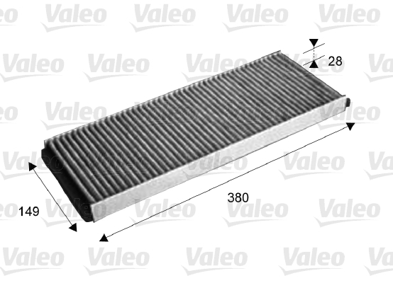 Filtru habitaclu cu carbon activ VALEO 715578 [4]