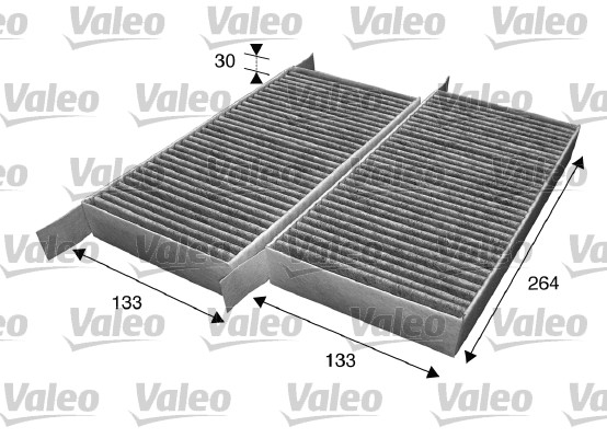 Filtru habitaclu cu carbon activ VALEO 715607 [2]