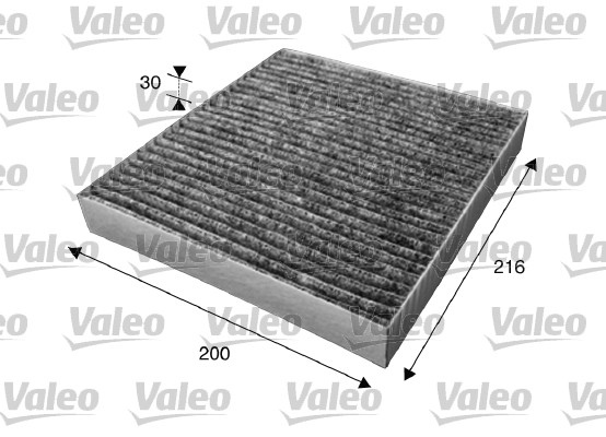 Filtru habitaclu cu carbon activ VALEO 715623 [4]