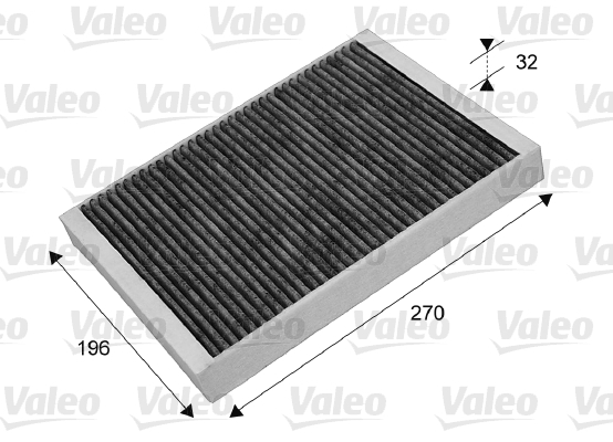Filtru habitaclu cu carbon activ VALEO 715635 [1]