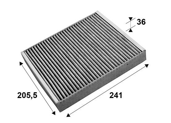 Filtru habitaclu cu carbon activ VALEO 715659 [4]