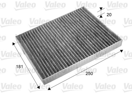 Filtru habitaclu cu carbon activ VALEO 715667 [1]