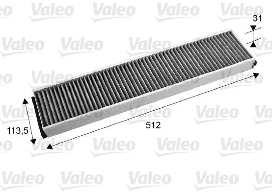 Filtru habitaclu cu carbon activ VALEO 715674 [4]