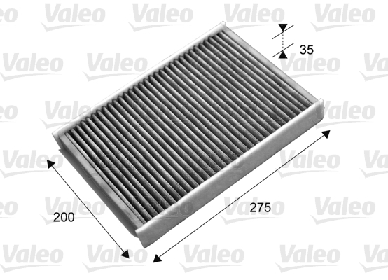 Filtru habitaclu cu carbon activ VALEO 715702 [2]