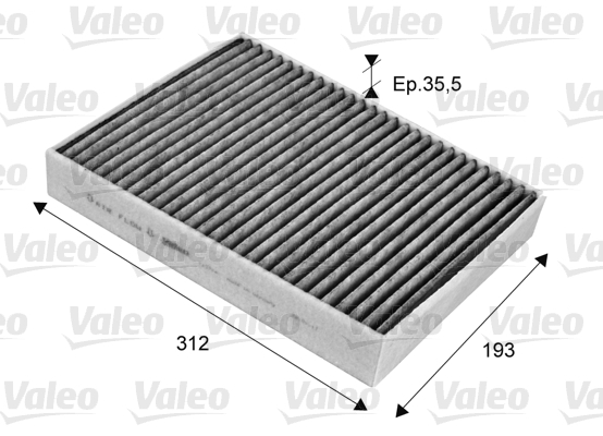 Filtru habitaclu cu carbon activ VALEO 715704 [1]
