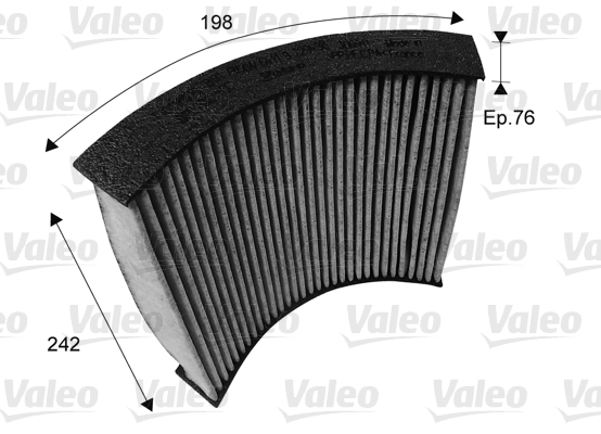 Filtru habitaclu cu carbon activ VALEO 715719 [4]