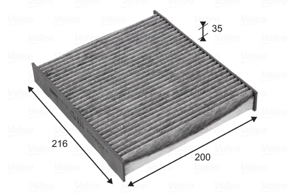 Filtru habitaclu cu carbon activ VALEO 715725 [5]