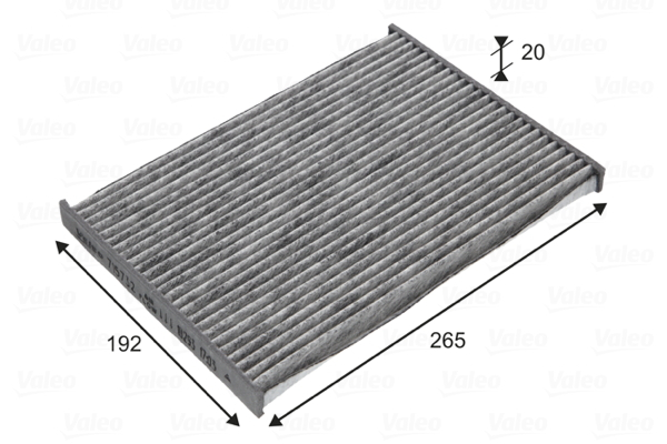 Filtru habitaclu cu carbon activ VALEO 715732 [5]