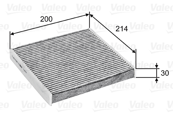 Filtru habitaclu cu carbon activ VALEO 715747 [3]