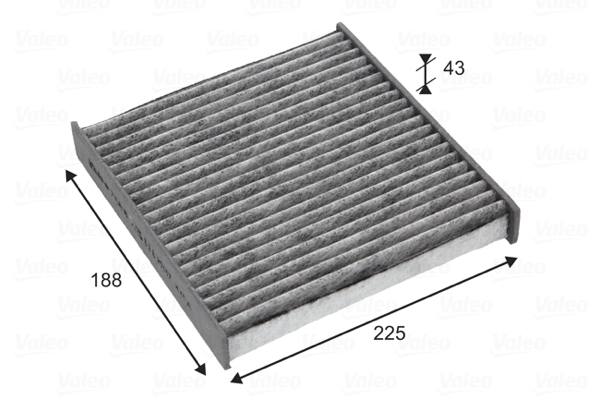 Filtru habitaclu cu carbon activ VALEO 715818 [6]
