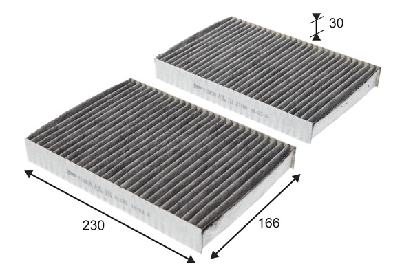 Filtru habitaclu cu carbon activ VALEO 715835 [4]