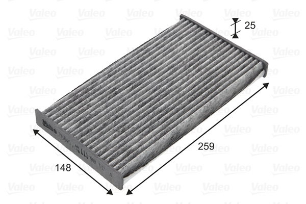 Filtru habitaclu cu carbon activ VALEO 715840 [1]