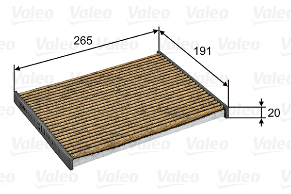 Filtru habitaclu cu polifenol VALEO 701028 [1]