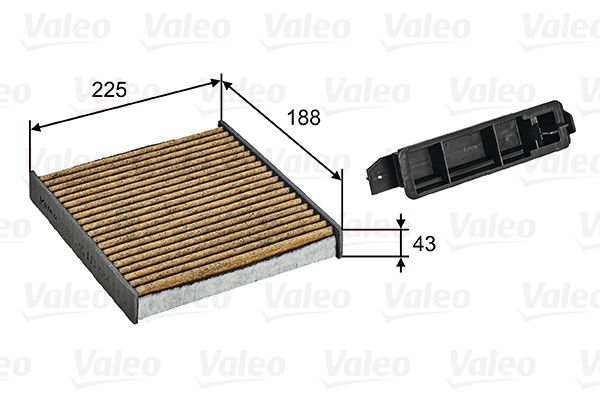 Filtru habitaclu cu polifenol VALEO 701030 [1]