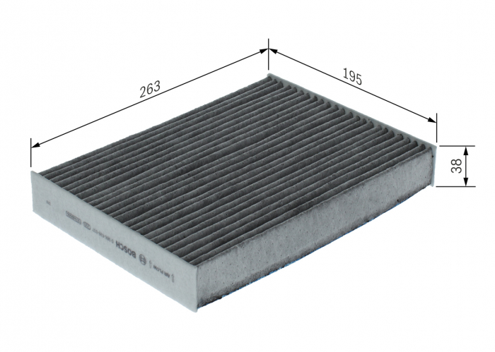 Filtru habitaclu BOSCH cu polifenol 0986628637 [5]
